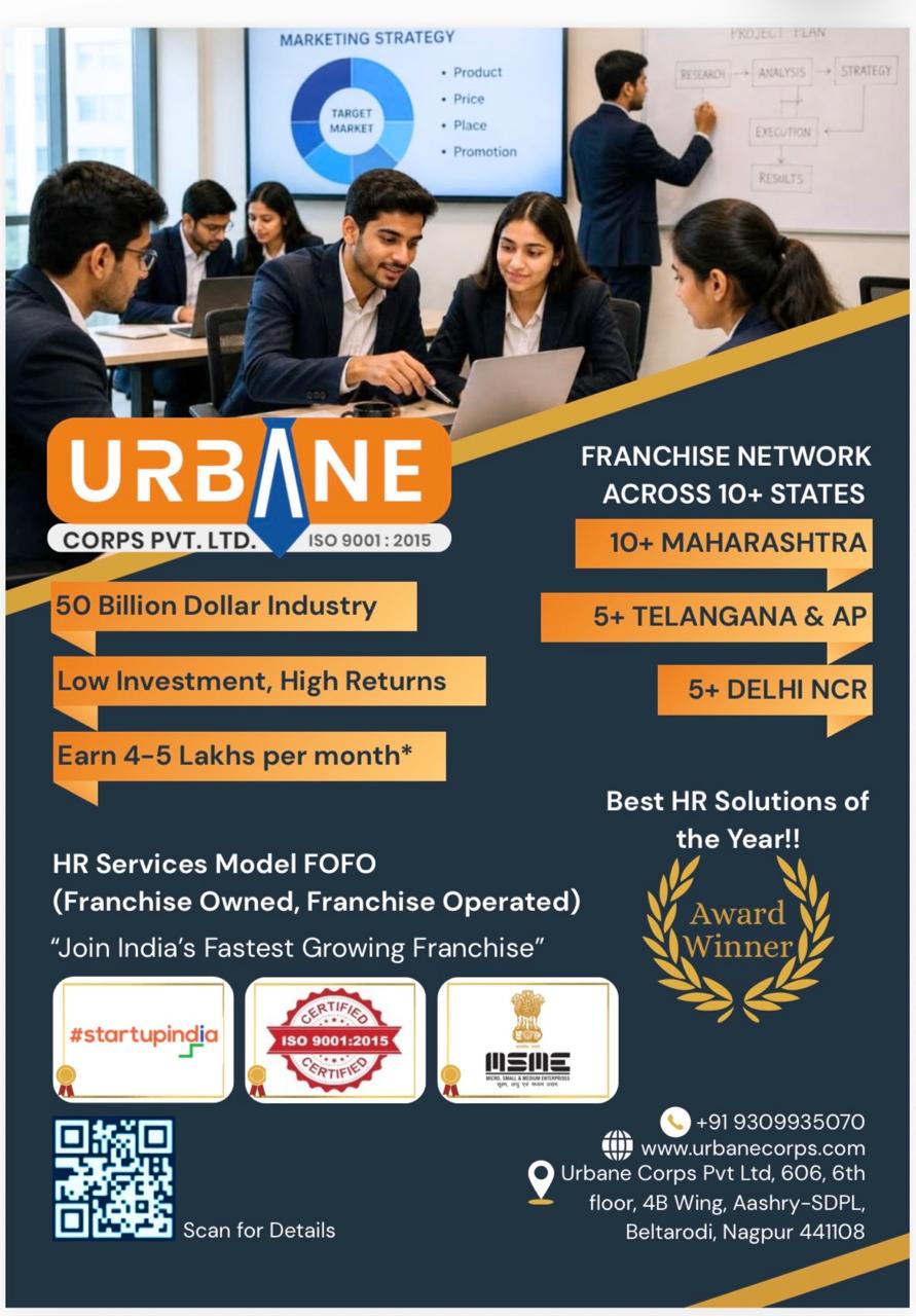 UrbanE Corps Pvt. Ltd. Franchise Network